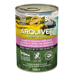 Arquivet Wet Dog Food Adult Lamb & Chicken (Scatolette)
