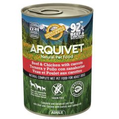 Arquivet Wet Dog Food Adult Beef & Chicken (Scatolette)