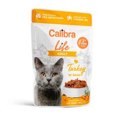 Calibra Cat Life Adult Turkey in Gravy (Bustine)
