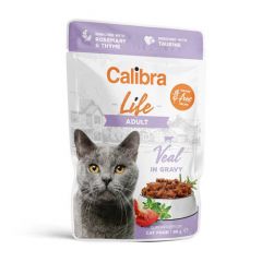 Calibra Cat Life Adult Veal in Gravy (Bustine)