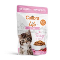 Calibra Cat Life Kitten Turkey in Gravy (Bustine)