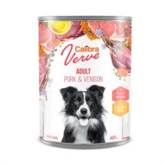 Calibra Dog GF Verve Adult Pork & Venison (Scatolette)