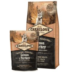 Carnilove Puppy Large Salmon & Turkey (Salmone e Tacchino)