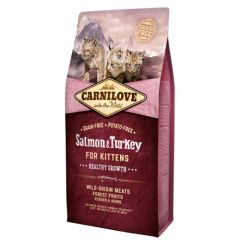 Carnilove Feline Kitten Salmon & Turkey (Salmone e Tacchino)