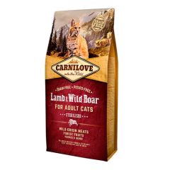 Carnilove Feline Sterilised Lamb & Wild Boar (Agnello e Cinghiale)