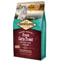 Carnilove Feline Sterilised Fresh Carp & Trout (Carpa e Trota)