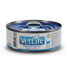 Farmina Vet Life Cat Hypoallergenic Pork (Scatolette)