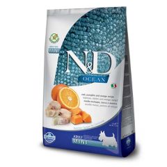 Farmina N&D Grain Free Ocean Adult Mini Merluzzo & Zucca Cane