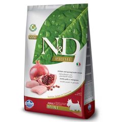 Farmina N&D Prime Grain Free Adult Mini Pollo e Melograno Cane