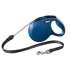 Guinzaglio allungabile Flexi Classic Corda Blu