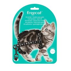 Cat's Best Smart Pellets - Kit cintura + imbracatura per gatti Freecat