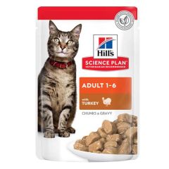 Hill's Feline Adult  Tacchino (Bustine)
