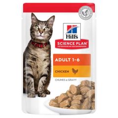 Hill's Feline Adult Pollo (Bustine)