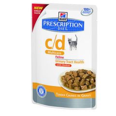 Hill's Prescription Diet C/D Hähnchen Feline (Bustine)
