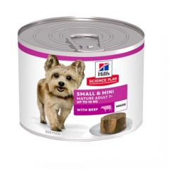 Hill's Canine Mature Mousse Small & Mini Beef (Scatolette)