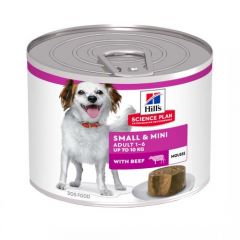 Hill's Canine Adult Mousse Small & Mini Beef (Scatolette)