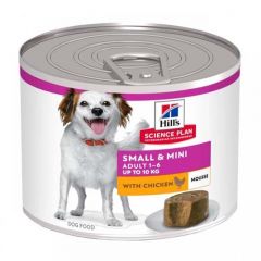 Hill's Canine Adult Mousse Small & Mini Chicken (Scatolette)