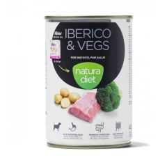 Natura Diet Dog Iberico & Vegs (Scatolette)