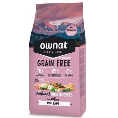 Ownat Grain Free Prime Mini Lamb (Spedizione 3 - 5 giorni)