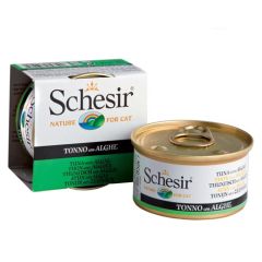 Schesir Gatto Tonnetto e Alghe in Gelatina (Scatolette)