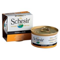 Schesir Gatto Tonnetto e Aloe in Gelatina (Scatolette)