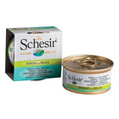 Schesir Gatto Tonnetto e Orata – in brodo di pesce (Scatolette)