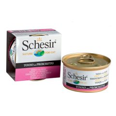 Schesir Gatto Tonnetto e Prosciutto in Gelatina (Scatolette)