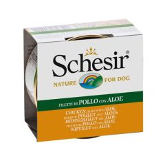 Schesir Cane Pollo e Aloe in Gelatina (Scatolette)