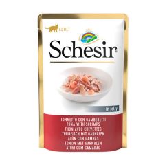 Schesir Gato Atún con Gambas (Bustine)