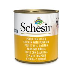 Schesir Perro Pollo con Calabaza (Scatolette)