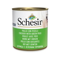 Schesir Perro Pollo con Guisantes (Scatolette)