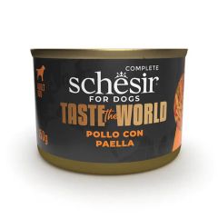Schesir Perro Taste The World Pollo con Paella (Scatolette)