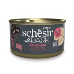 Schesir Gato After Dark Paté de Pollo con Ternera  (Scatolette)