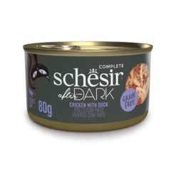 Schesir Gato After Dark Filetes de Pollo con Pato (Scatolette)