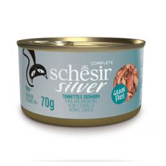 Schesir Gato Silver Atún con Caballa (Scatolette)