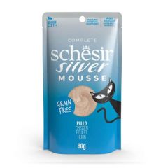 Schesir Gato Silver Mousse de Pollo (Bustine)