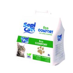 Sepicat Eco Comfort Olor Madera Arena para Gatti