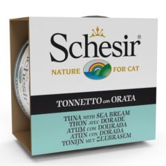 Schesir Gatto Atún con Dorada en Gelatina 85 gr x 14