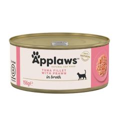 Applaws Cat Scatolette Tonno e Gamberi (156 gr x 24)