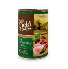 Sam's Field True Meat Chicken & Carrot (Scatolette) - 6 x 400 gr