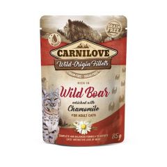 Carnilove Cat Wild Boar (Bustine) - 24 x 85 gr