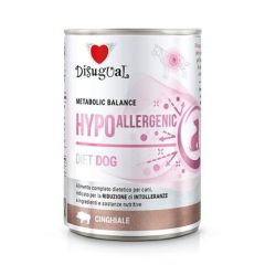Disugual Dog Diet Hypoallergenic Wild Boar - 6 x 400 gr