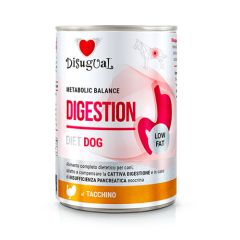 Disugual Dog Diet Digestion Low Fat Turkey - 6 x 400 gr