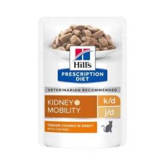 Hill's Prescription Diet Feline K/D + Mobility (Bustine)