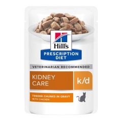 Hill's Prescription Diet Feline K/D Chicken (Bustine)