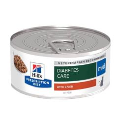 Hill's Prescription Diet M/D Feline Scatolette 156 gr.
