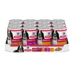 Hill's Canine Adult Multipack Chicken, Turkey & Beef (Scatolette) - 12 x 370 gr