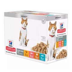 Hill's Feline Sterilized Pollo Salmon  Tacchino e Trucha (Bustine)