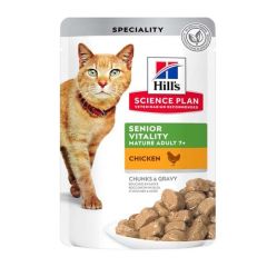 Hill's Feline Mature Adult Senior Vitality (Bustine)