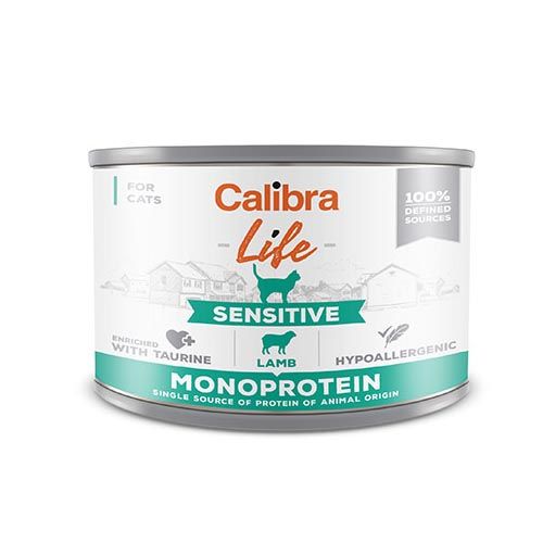 Calibra Cat Life Sensitive Lamb (Scatolette) 6 x 200 gr